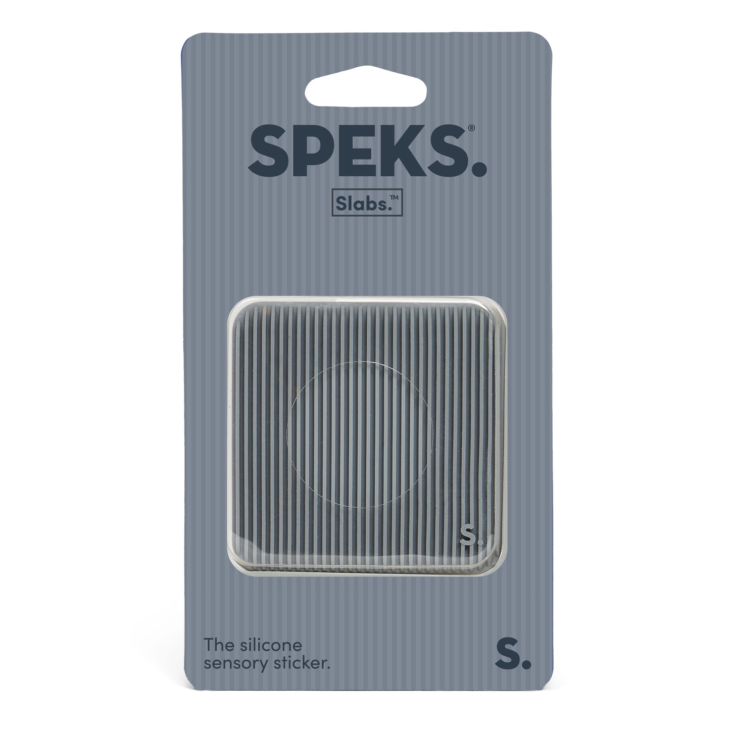 Slabs Sensory Sticker Groove Grey