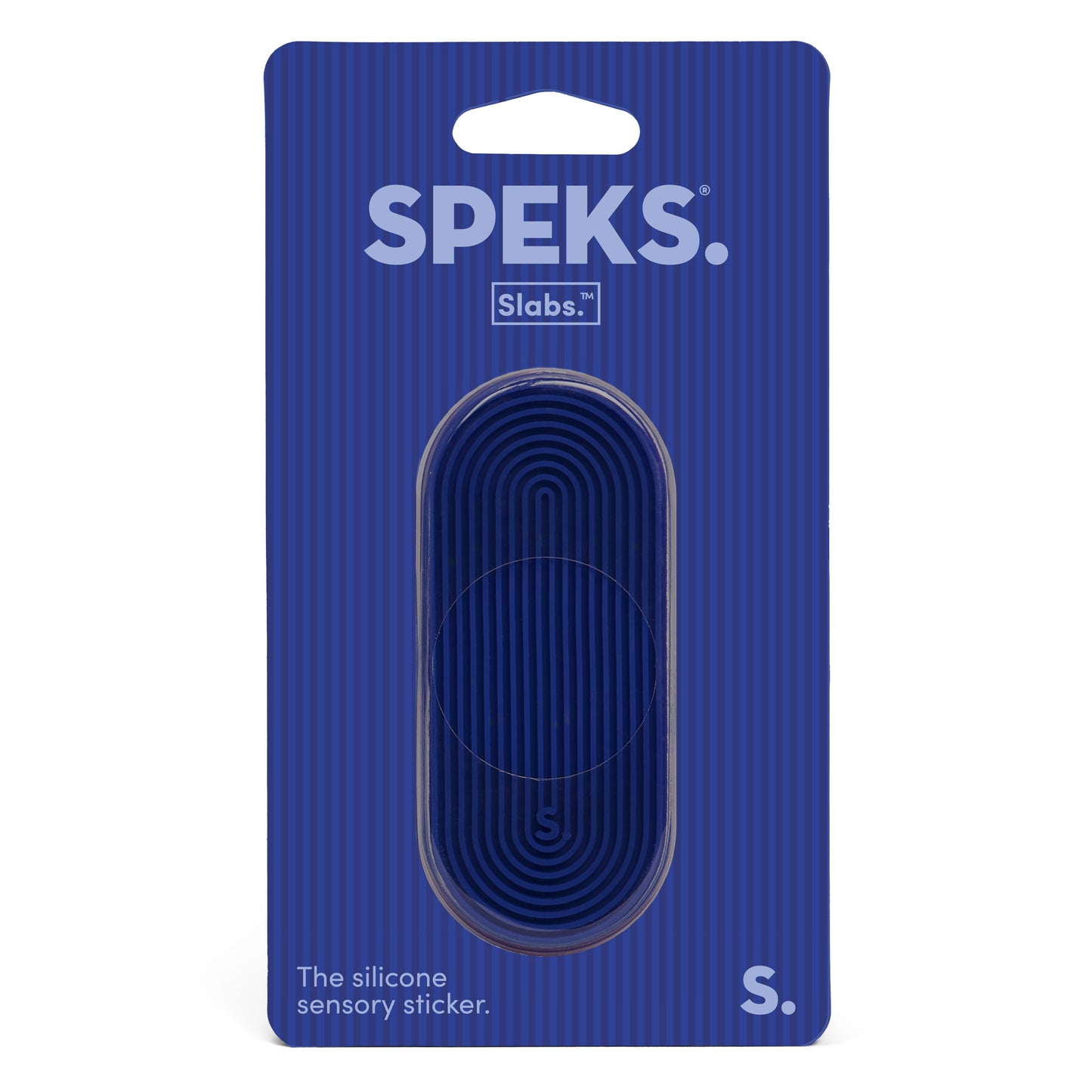 Slabs Sensory Sticker Groove Blue