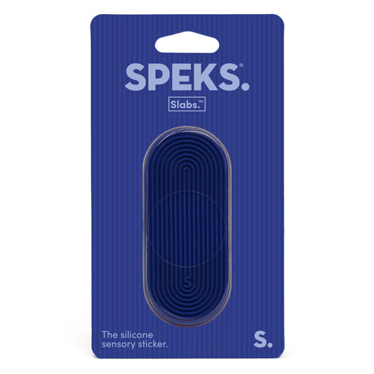 Slabs Sensory Sticker Groove Blue