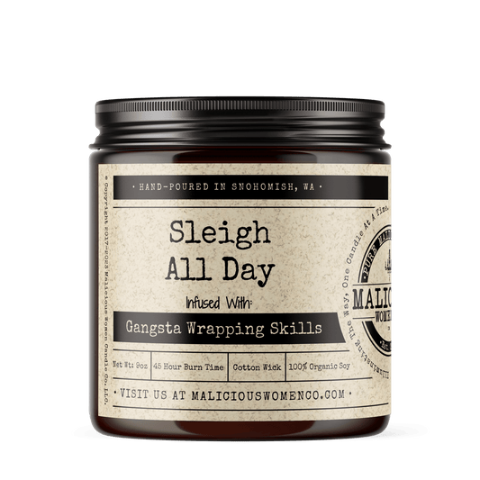 Sleigh All Day Candle