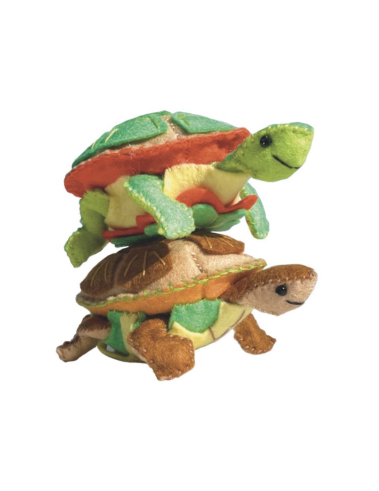 Whimsy Kit - Painted and Wood Turtles