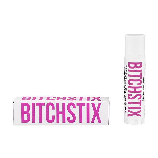 Bitchstix Strawberry Dragonfruit SPF30 Lip Balm