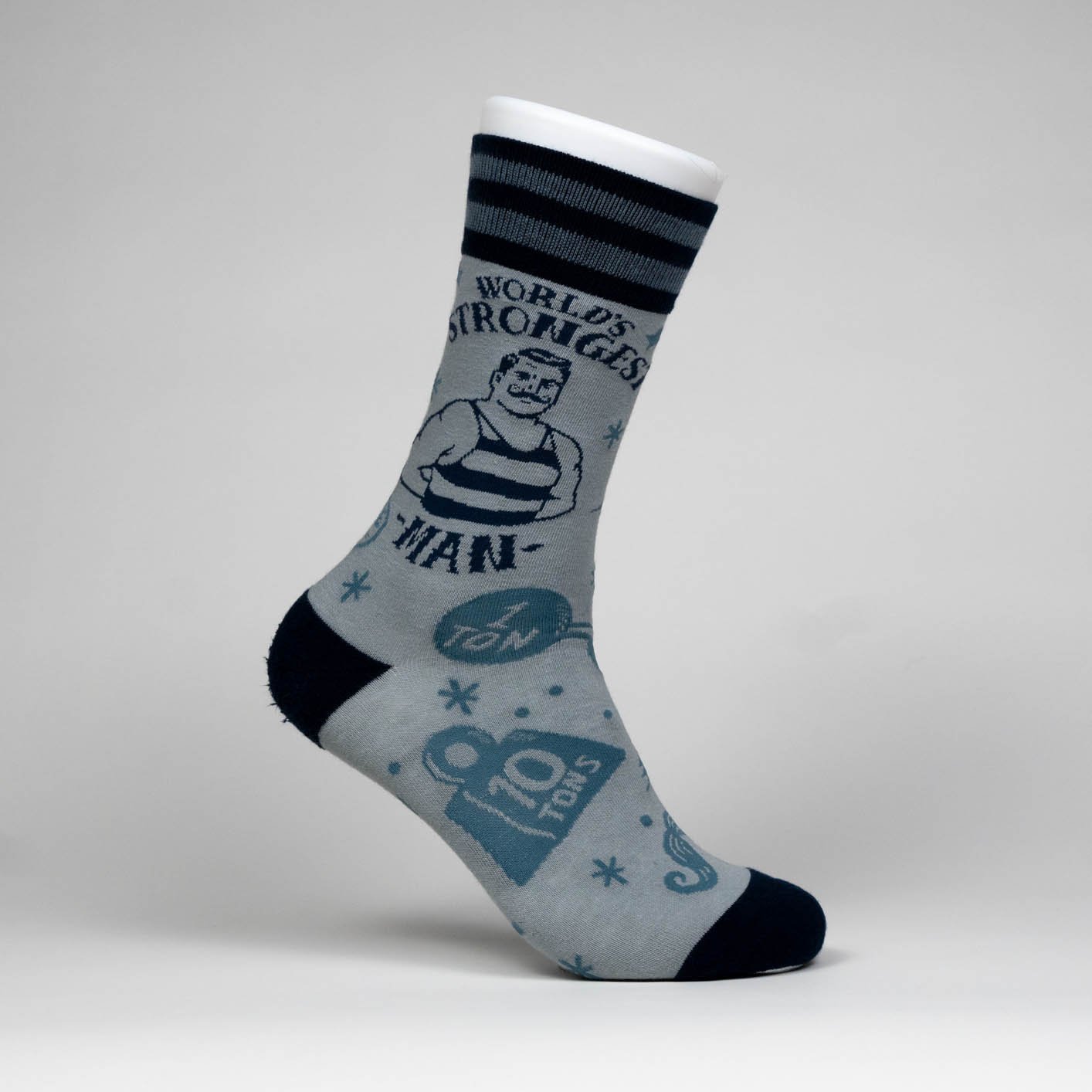 World's Strongest Man Crew Socks