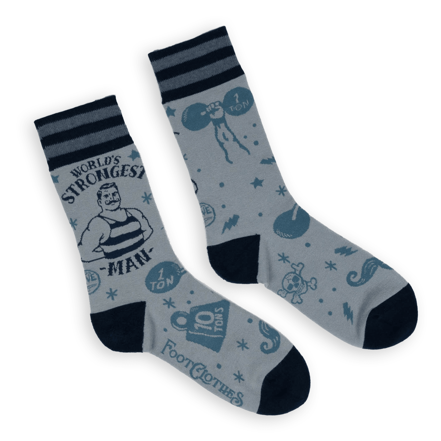 World's Strongest Man Crew Socks