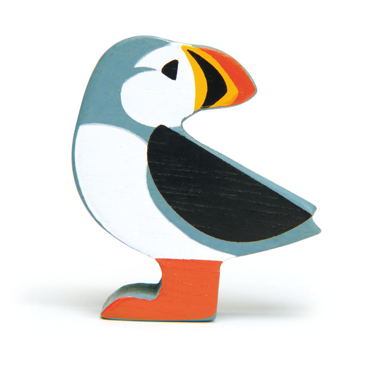 Wooden Puffin