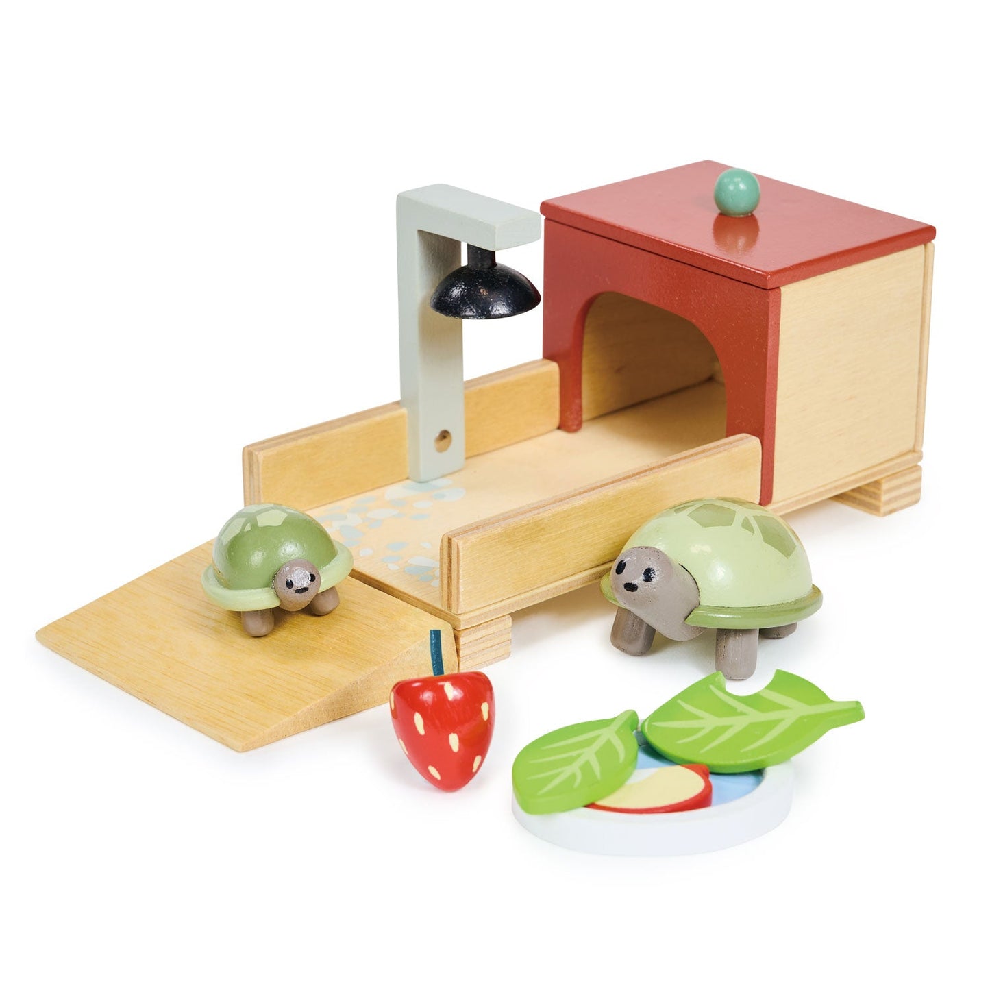 Wooden Tortoise Pet Set