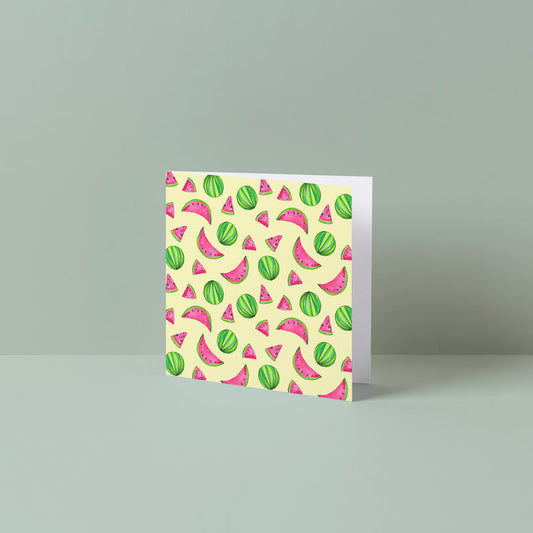 Watermelons Teeny Card