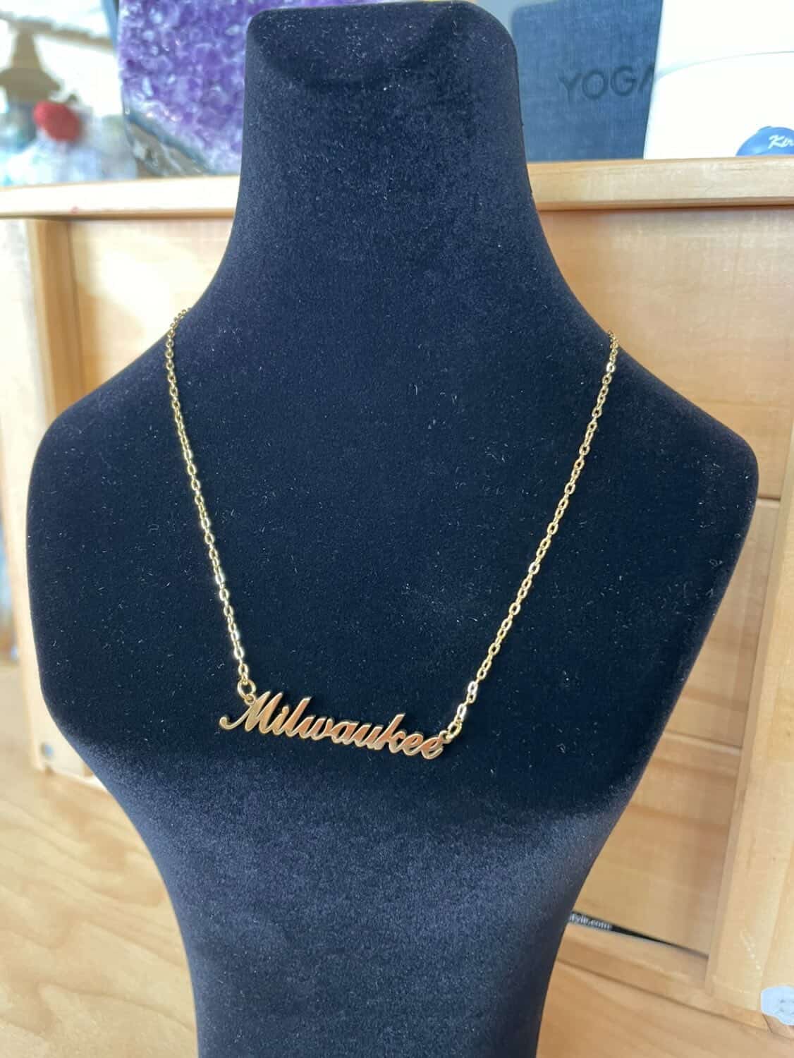 Gold Milwaukee Necklace