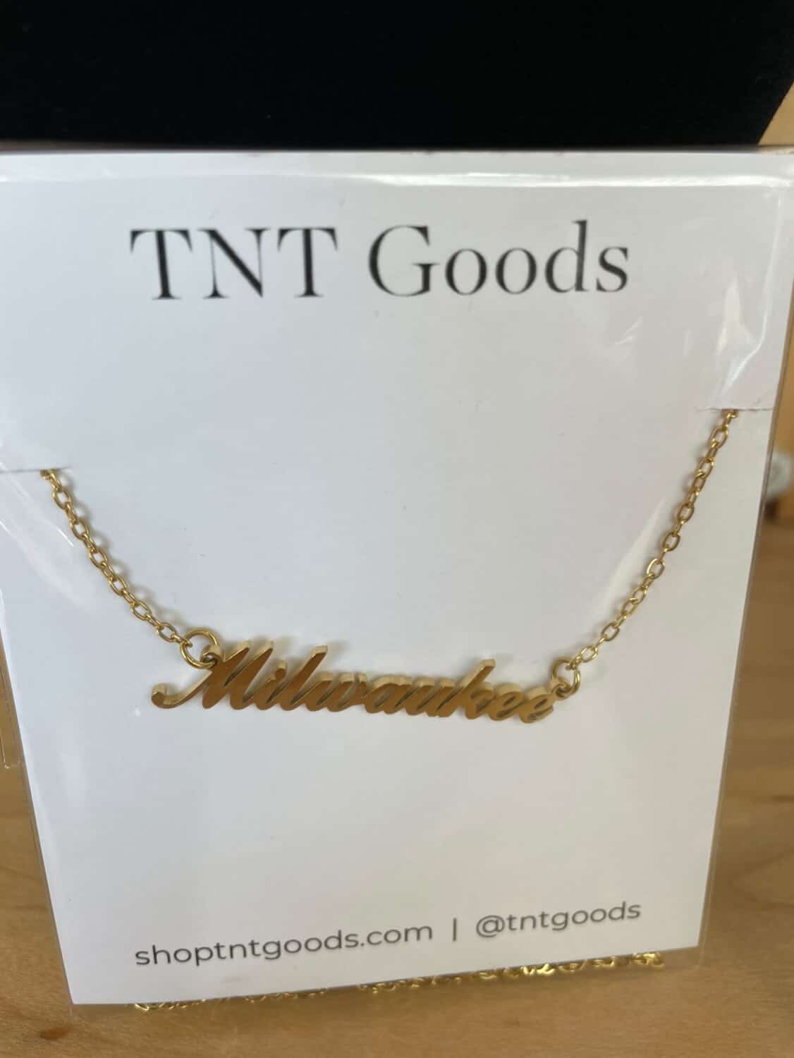 Gold Milwaukee Necklace
