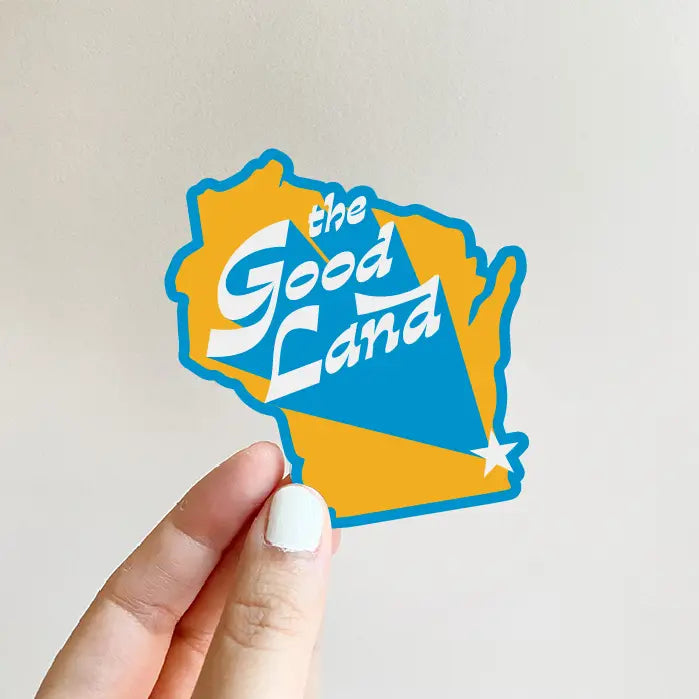 The Good Land Milwaukee Love Sticker