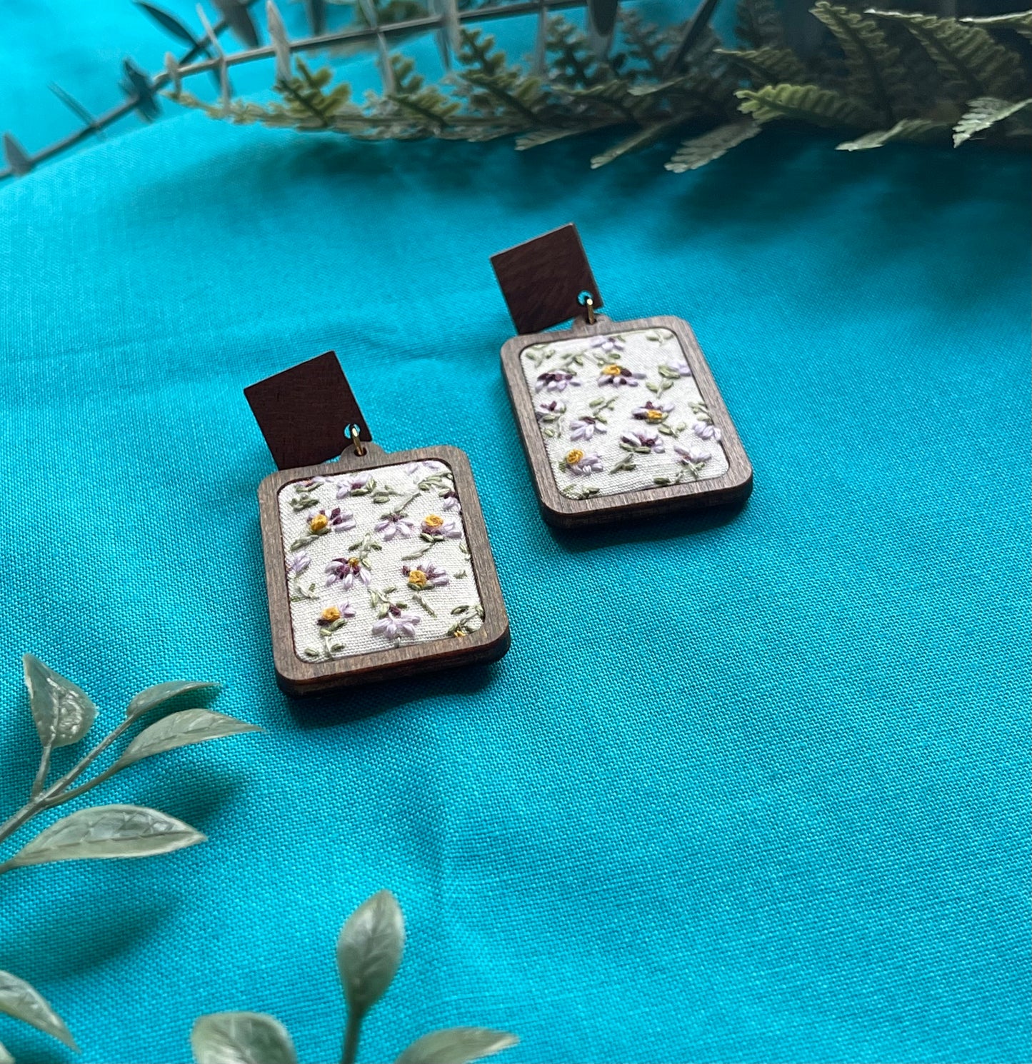 The Kira Rectangle Earrings