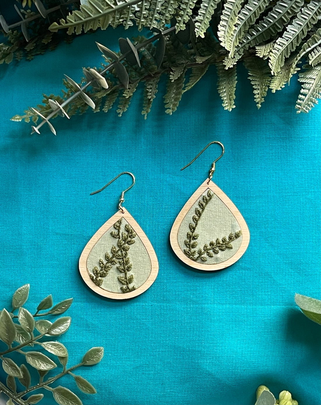 The Meagan Embroidered Earrings