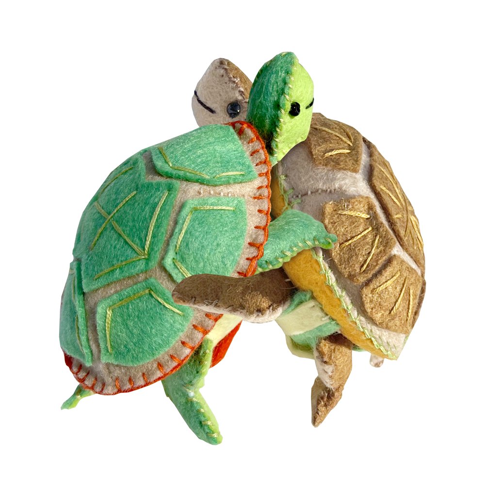 Whimsy Kit - Painted and Wood Turtles