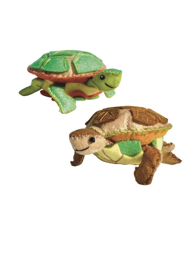 Whimsy Kit - Painted and Wood Turtles