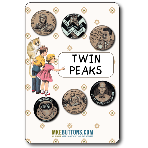 Twin Peaks 6pk of magnets