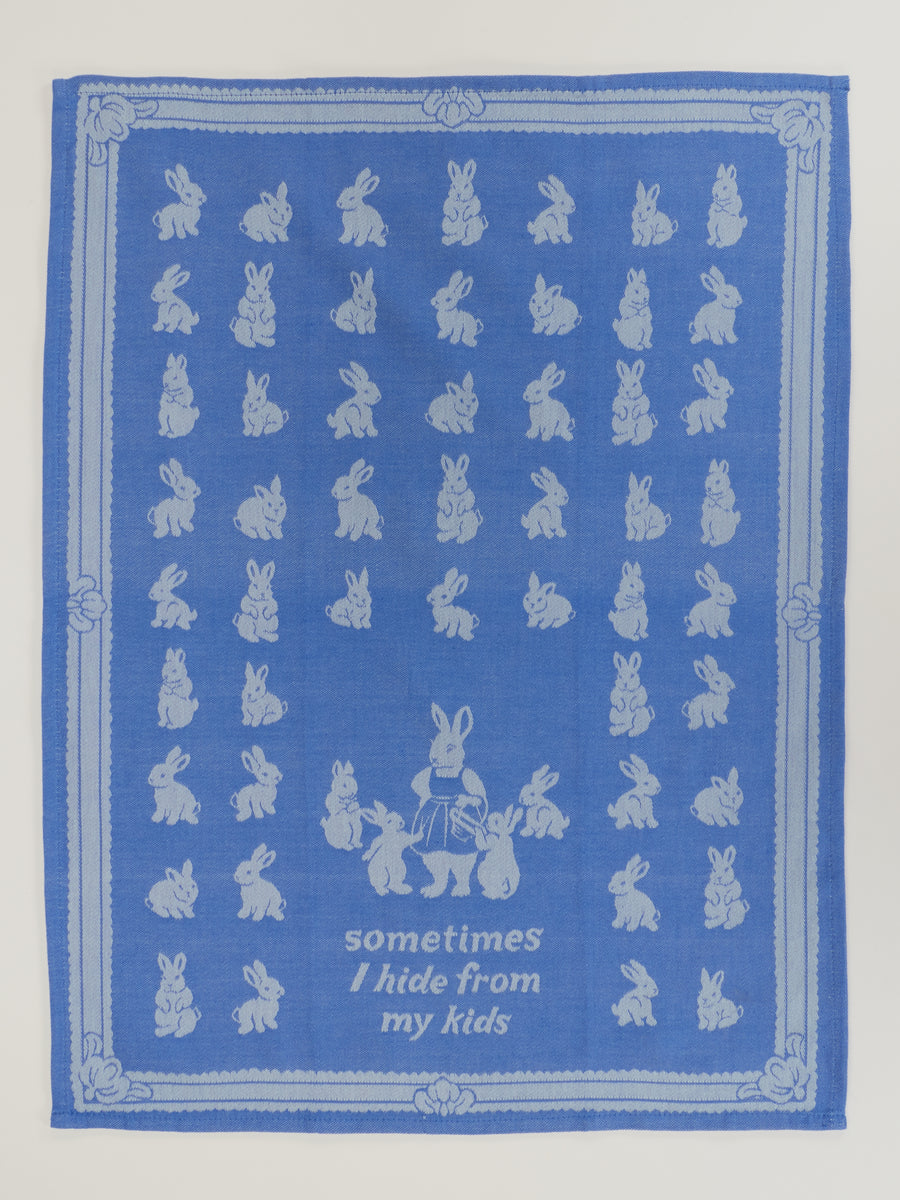 Hide From My Kids Woven Dish Towel