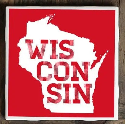 Wisconsin Badger State Coasters