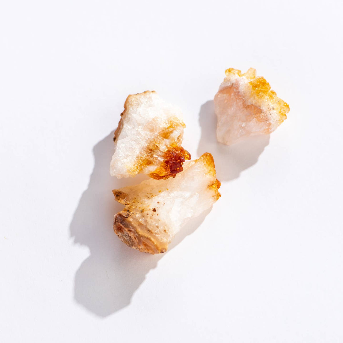 Small Citrine Clusters