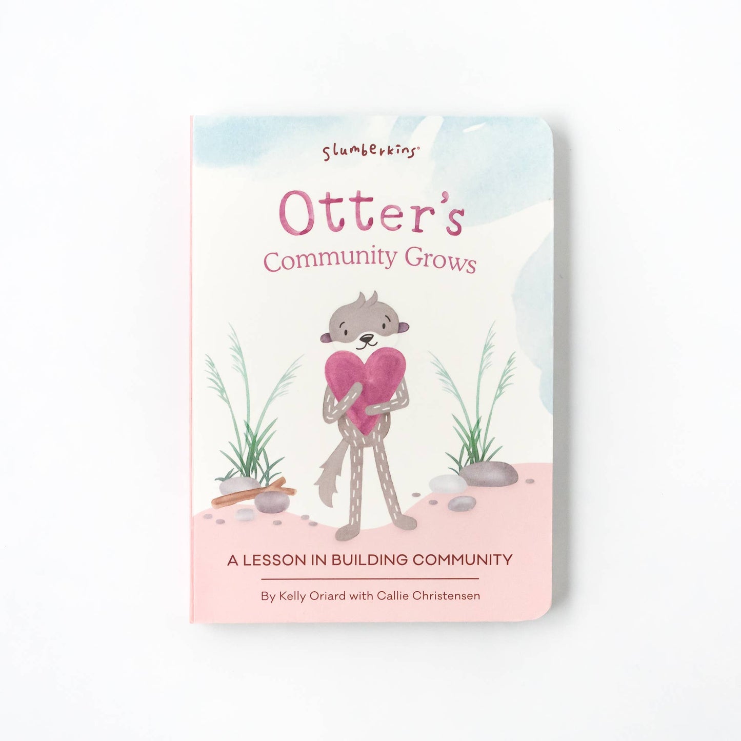 Otter's Building Connections Plush Snuggler Set +  2 books!