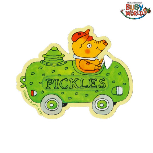 Richard Scarry® - Pickle Car Magnet
