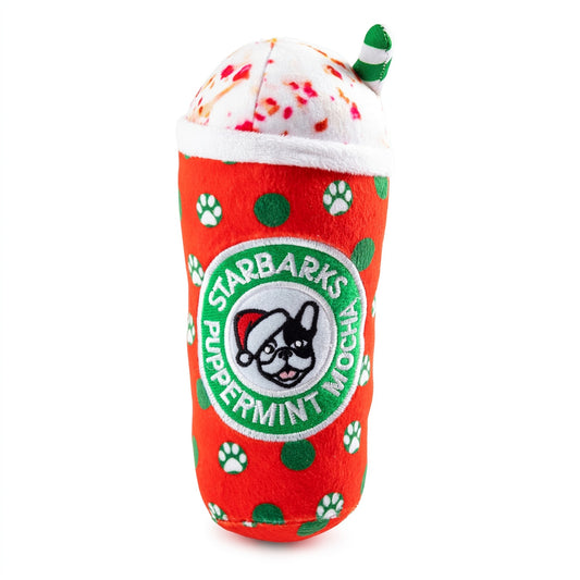 Starbarks Puppermint Mocha Dog Toy