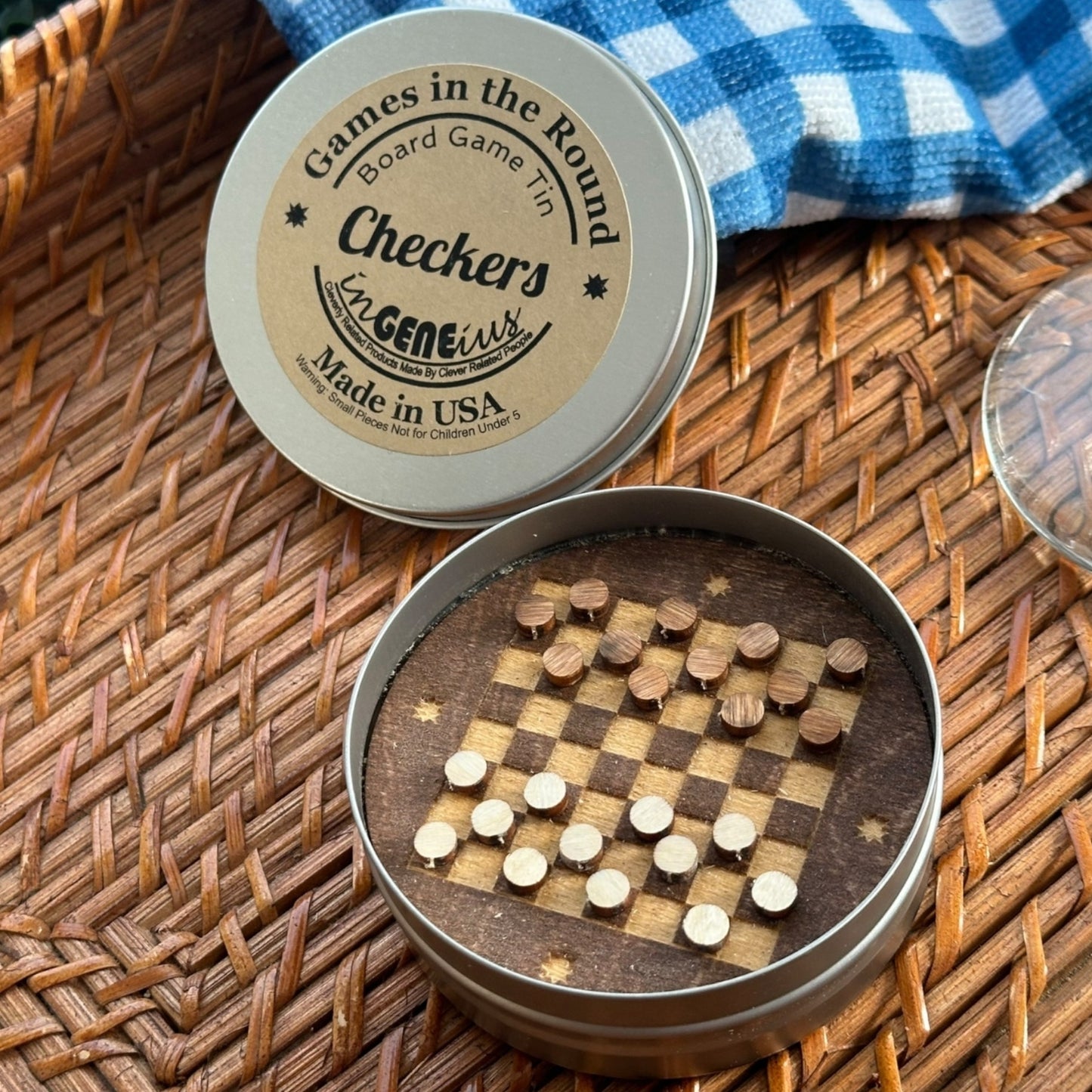 Games In The Round - Checkers