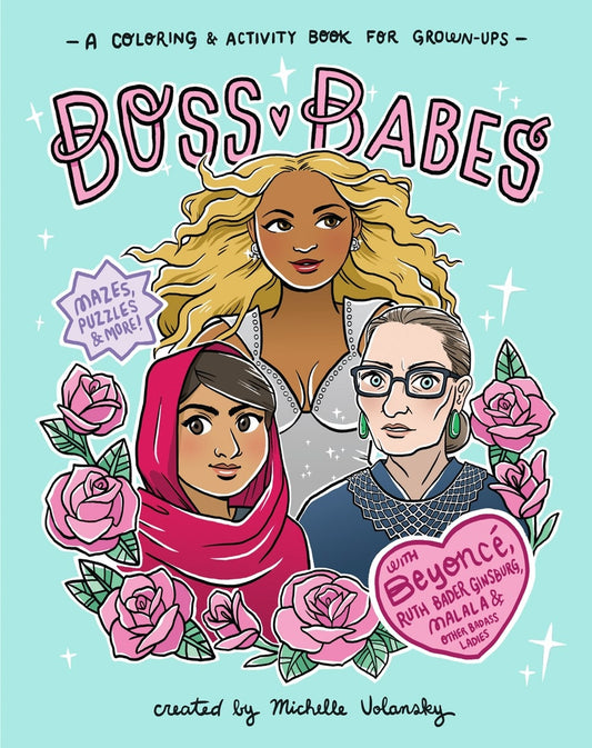 Boss Babes Coloring and Activity Book