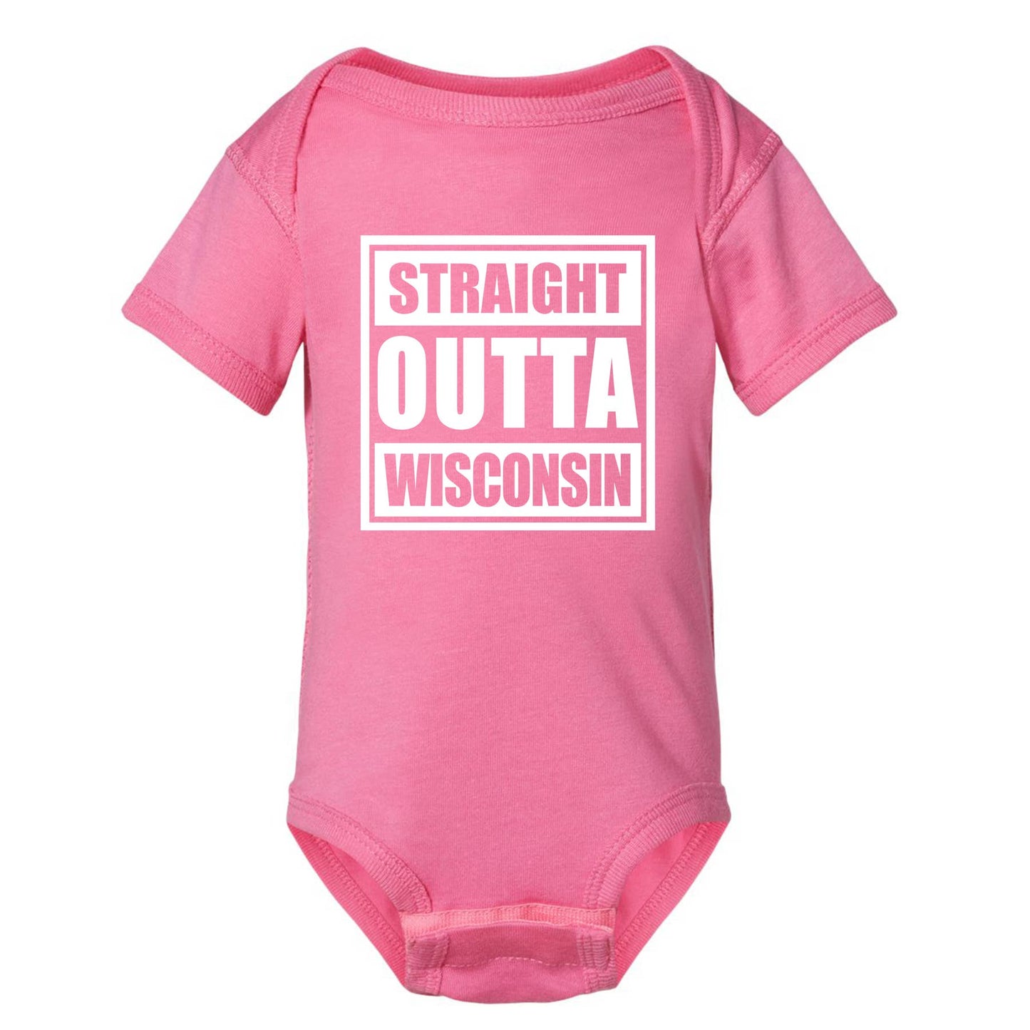 Straight Outta Wisconsin Baby/Toddler Onesie