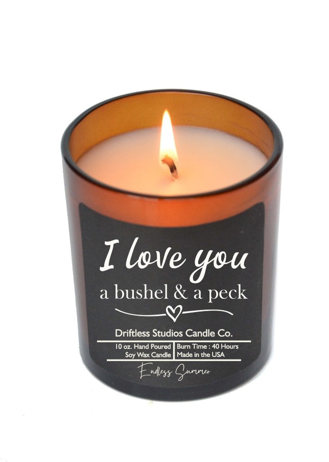 I Love You A Bushel & A Peck Mother's Day Soy Wax Candle