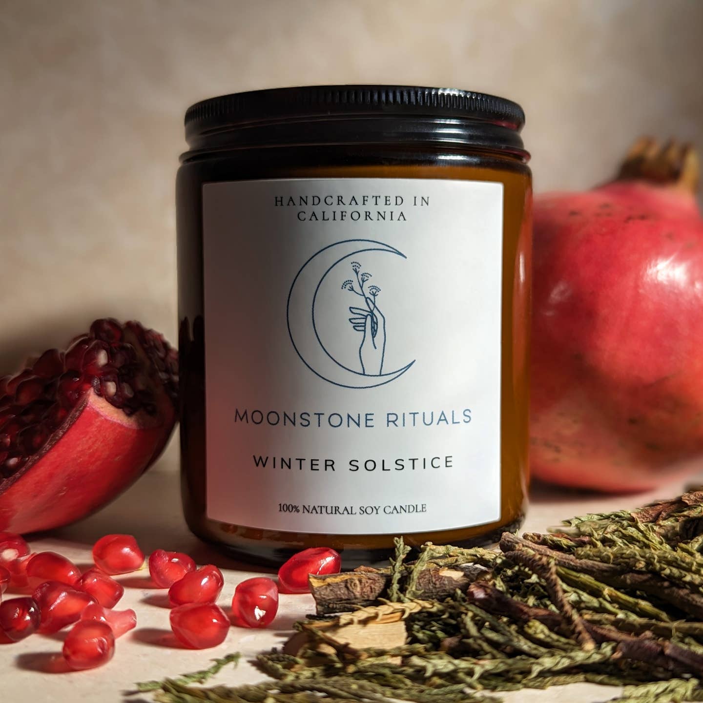 Winter Solstice Candle by Moonstone Rituals