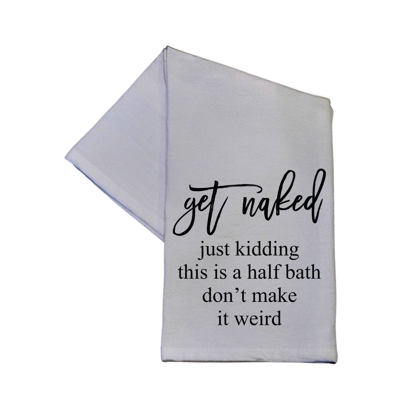 Get Naked Half Bath Towel