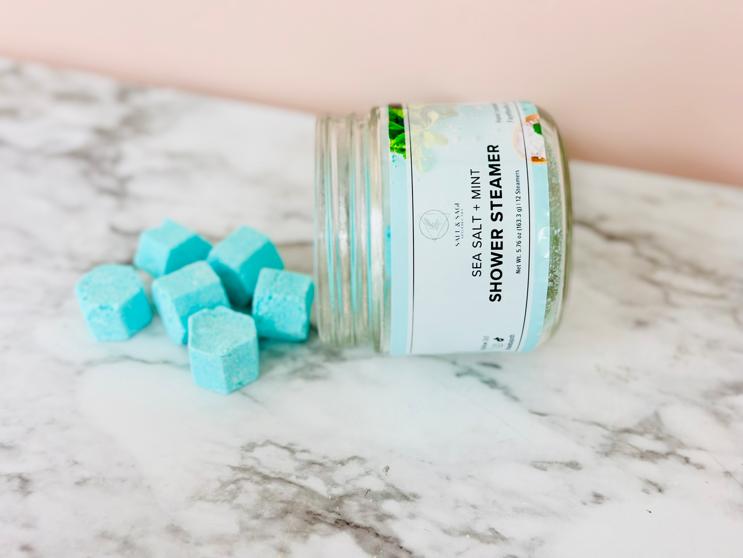 Sea Salt + Mint Mini Shower Steamers