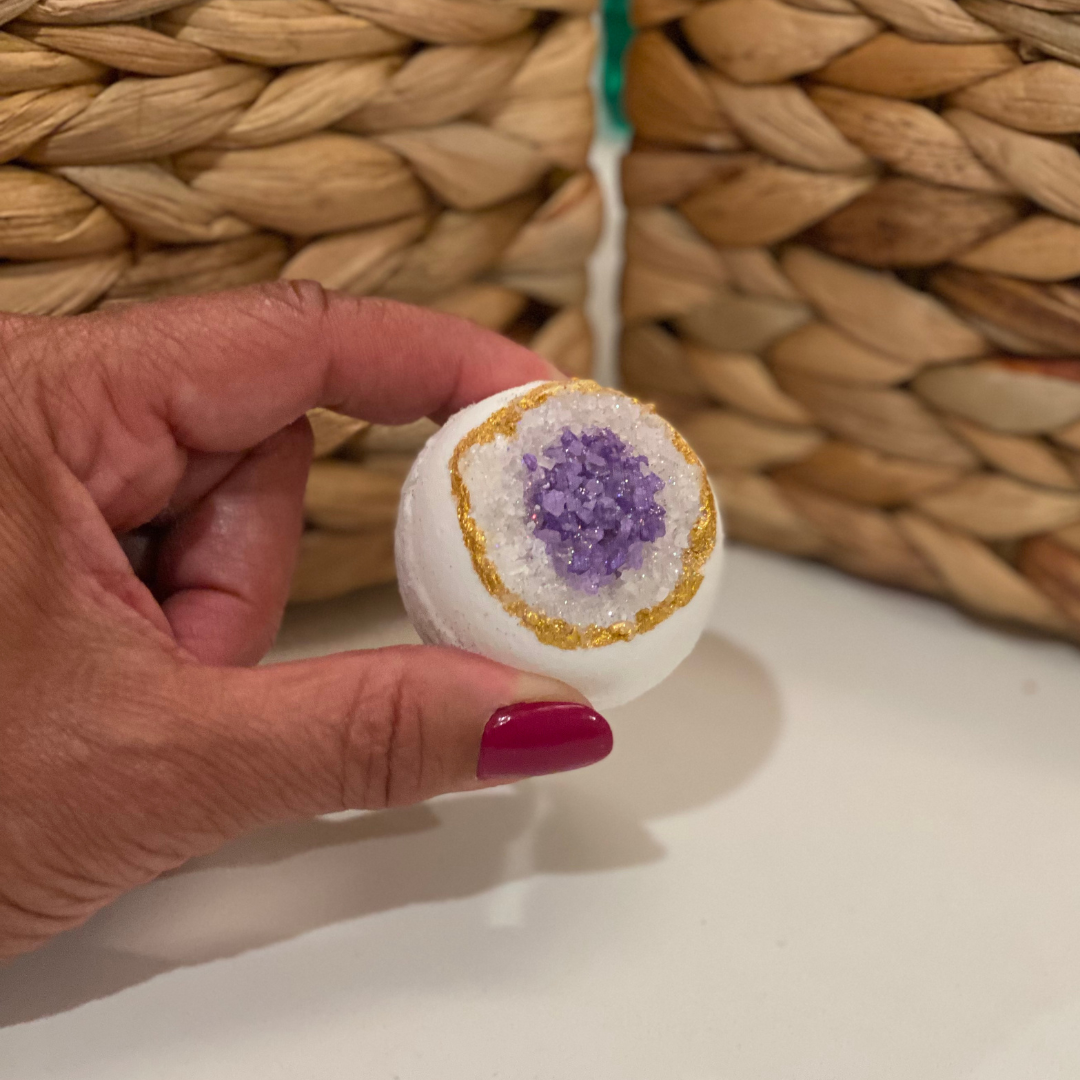 Mini Crystal Geode Bath Bomb