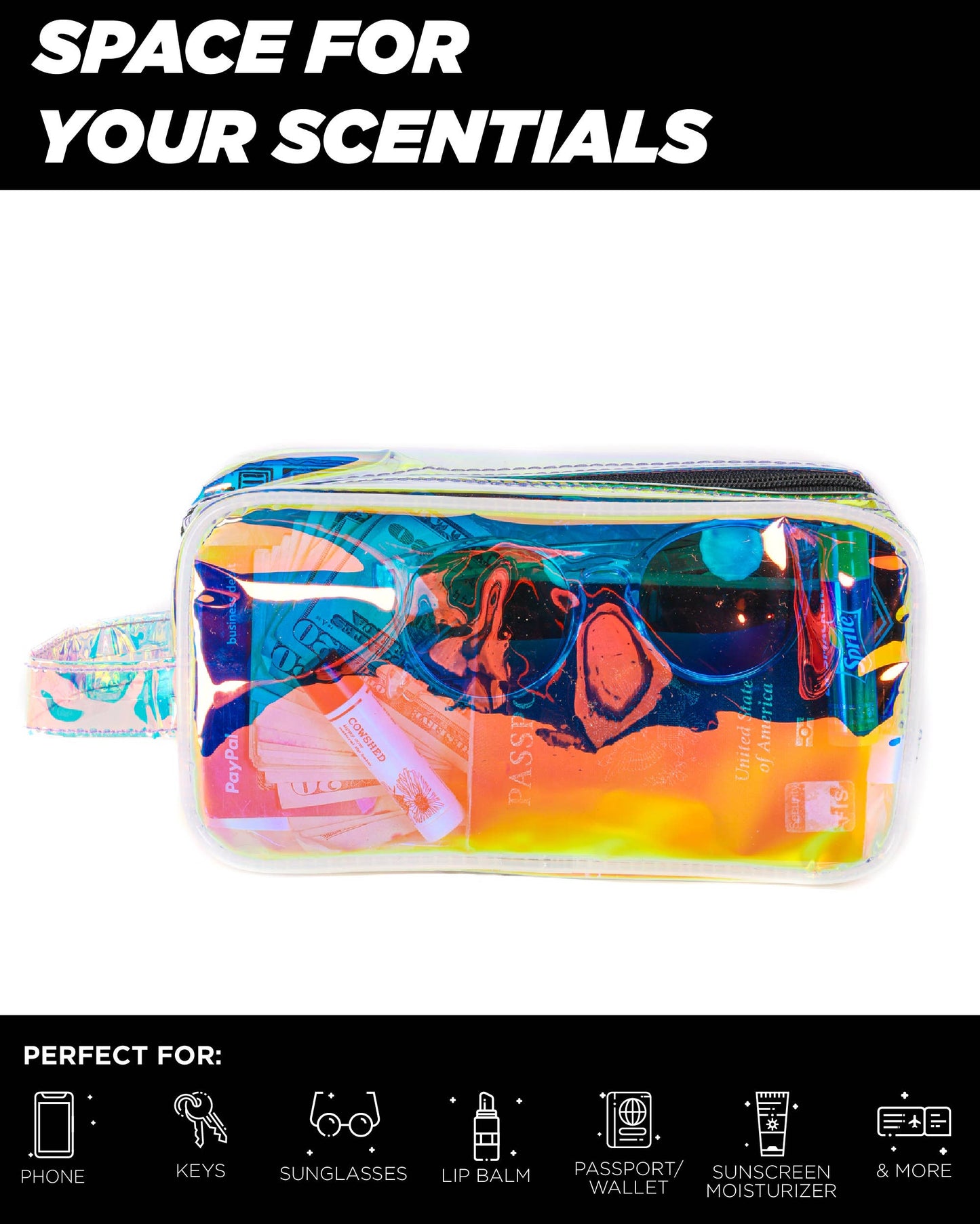 Mirridesc FI-HI Doppler Bag w/ Bluetooth Speakers