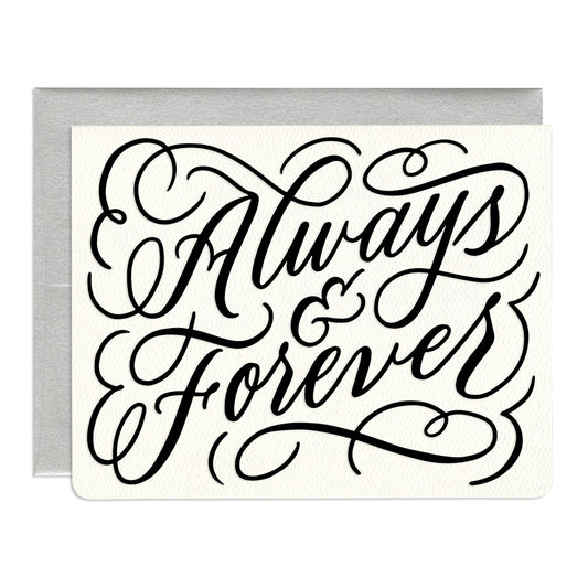 Always & Forever Wedding Card