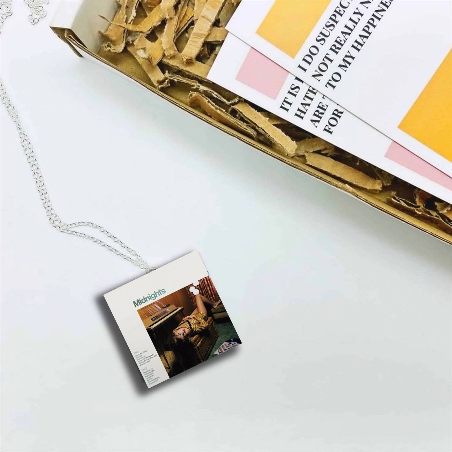 Taylor Swift 'Midnights' Miniature Album Necklace