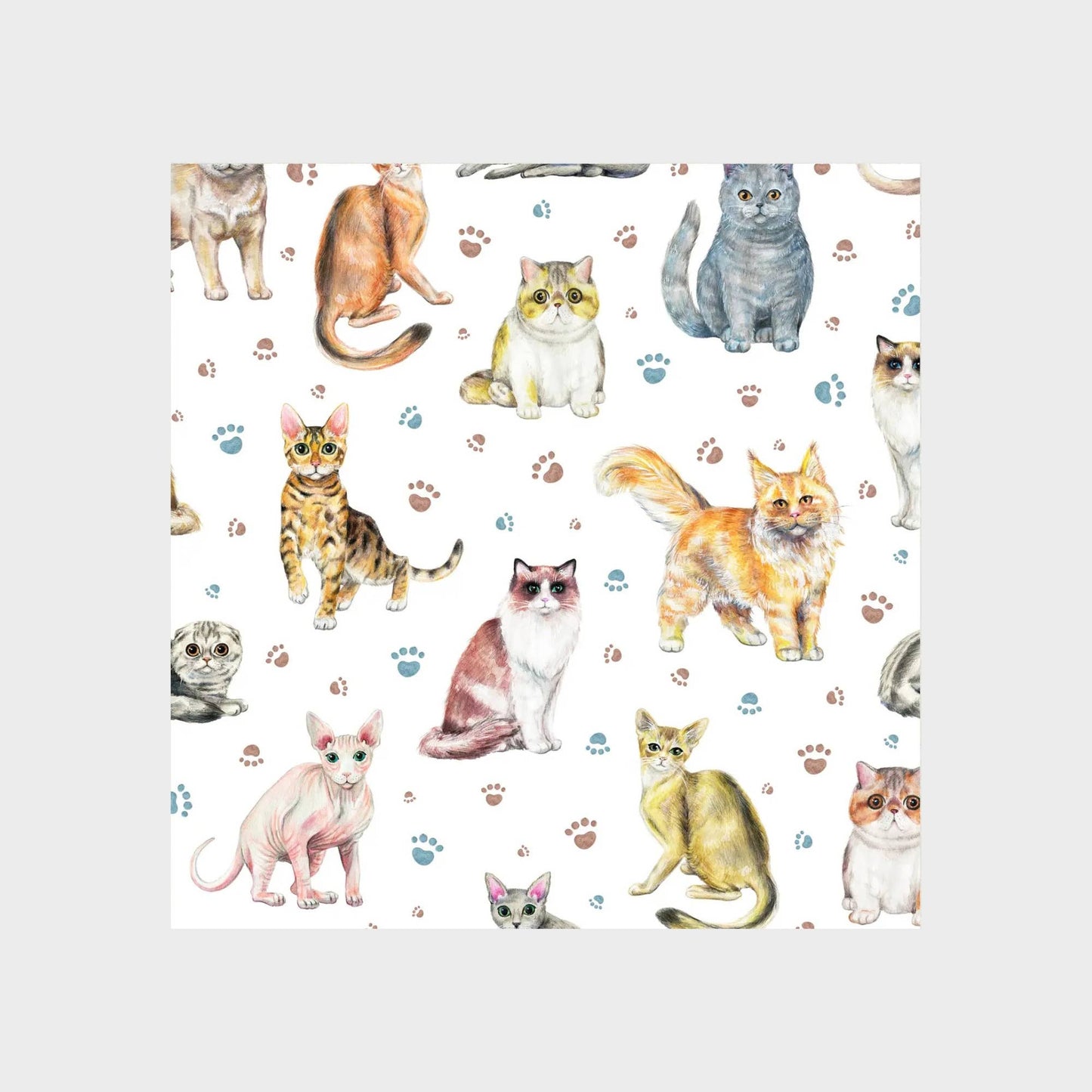 Kitty Cats Swedish Dishcloth