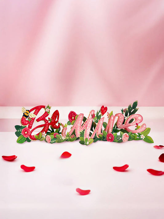 Valentine's Day Wishes Accordion Greeting Card