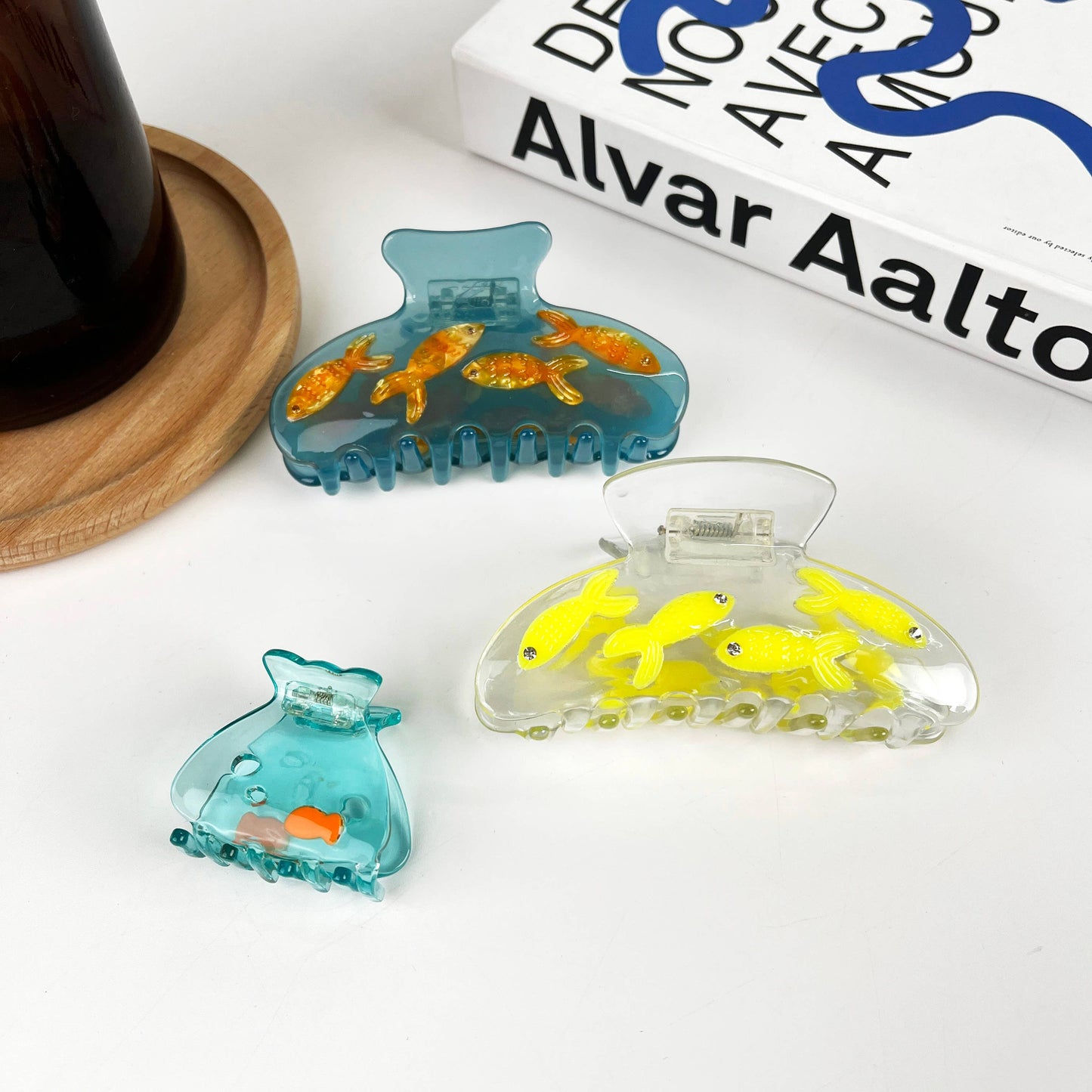 Fish Tank Hair Clip