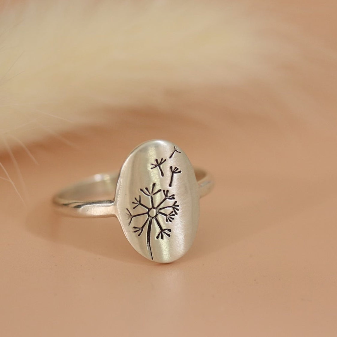 Dandelion Orbit Ring