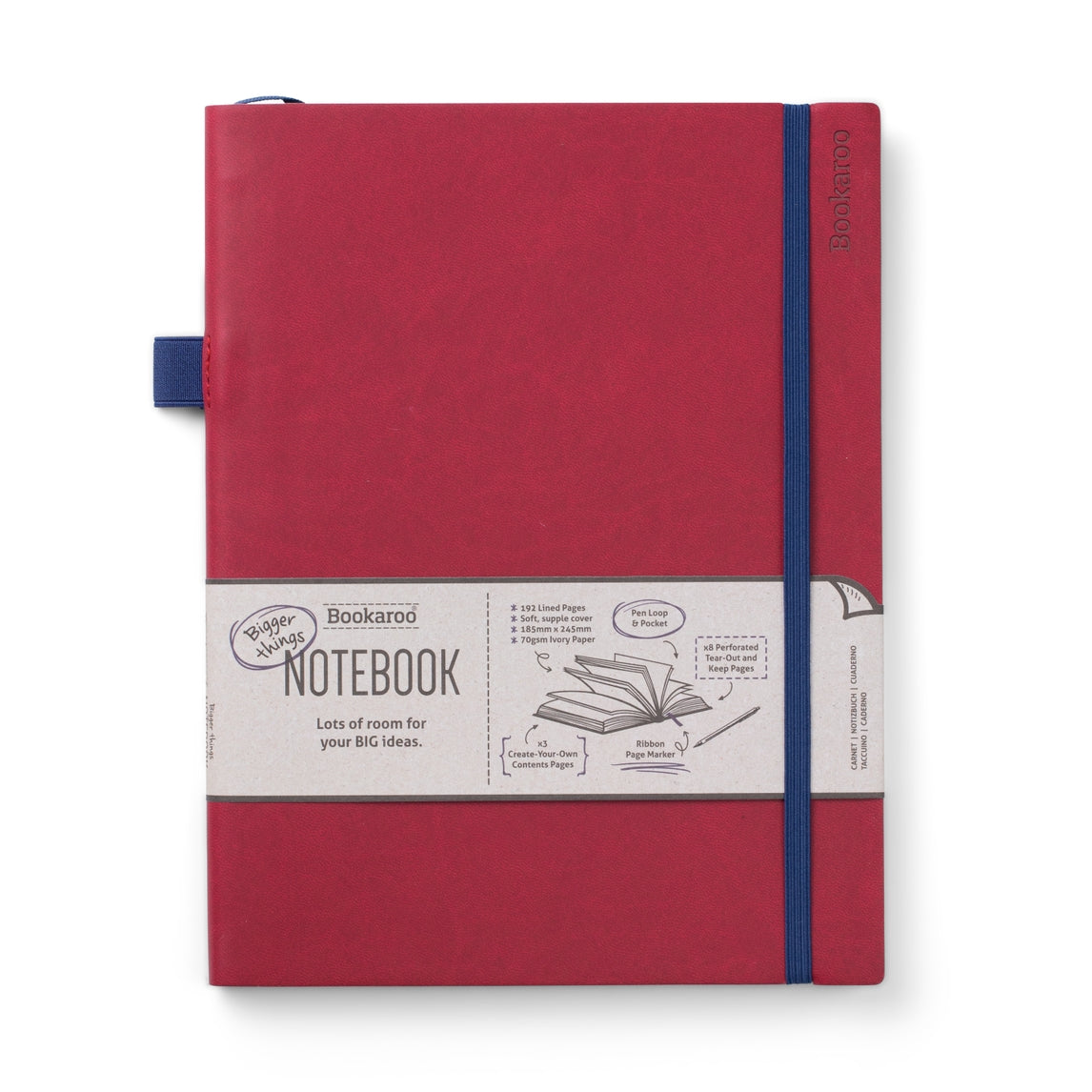 Bookaroo Bigger Things Notebook Journal