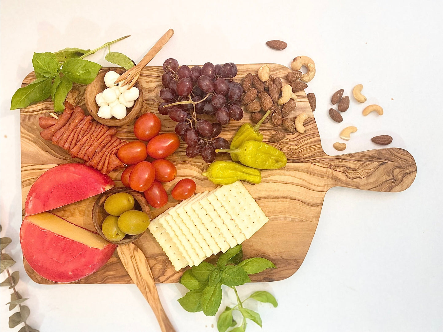 Olive Wood Charcuterie Board