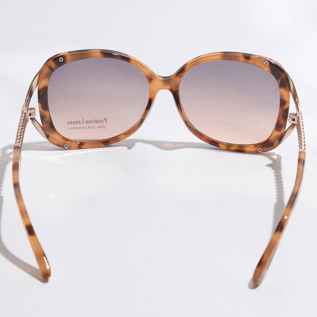 Round Shape Assorted Color Frame Sunglasses