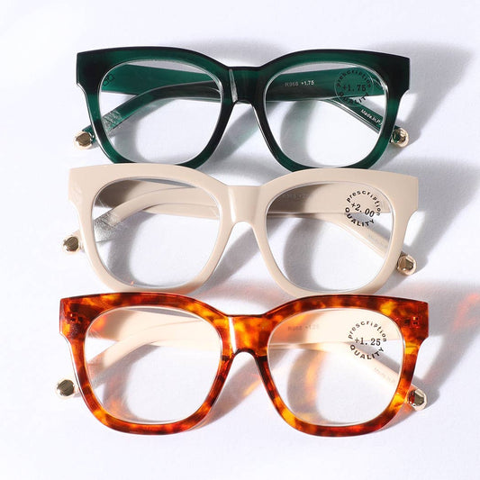 Chunky Square Glasses Frame Reading Glasses