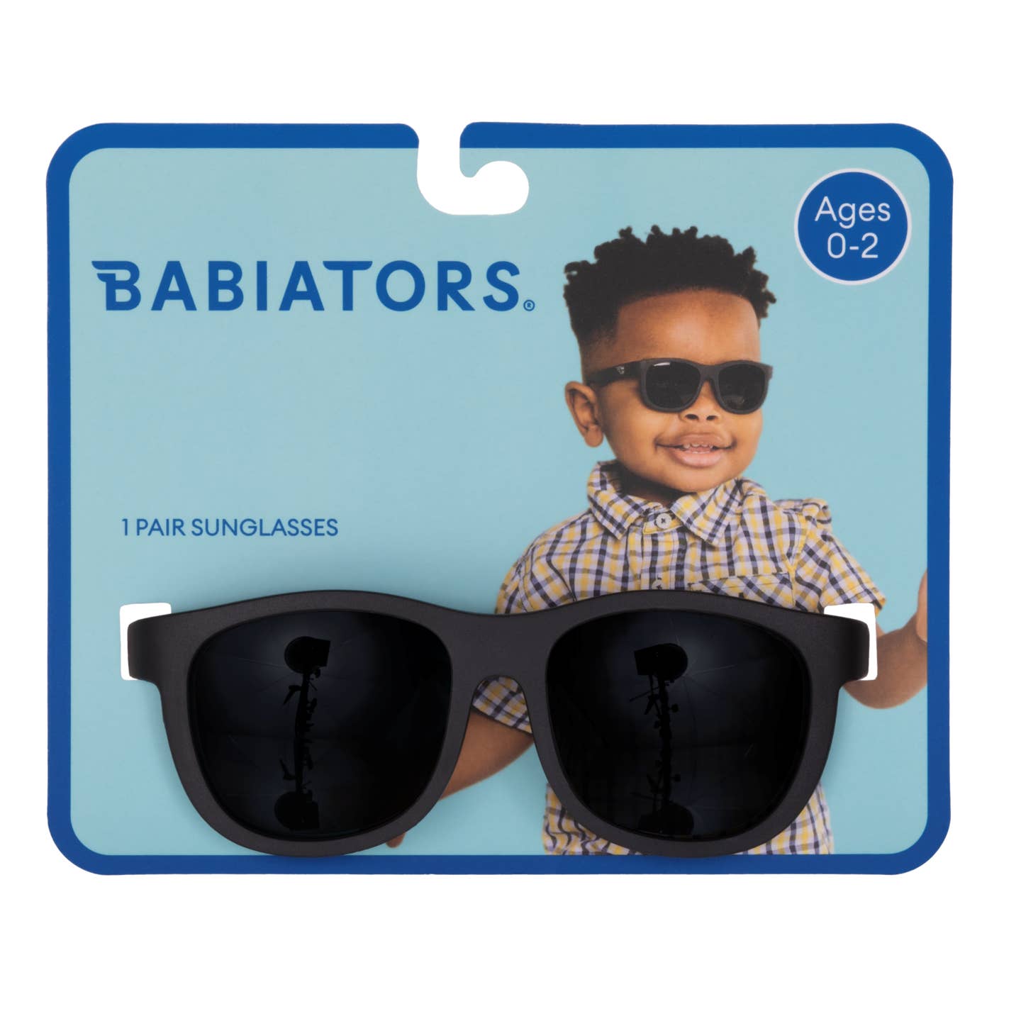 Jet Black Navigators Kids Sunglasses