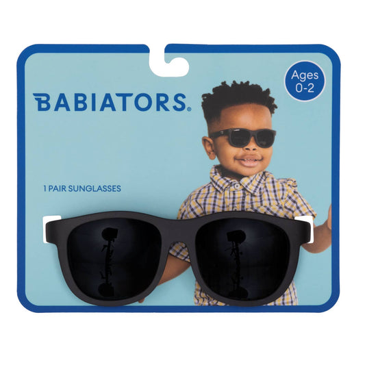 Jet Black Navigators Kids Sunglasses