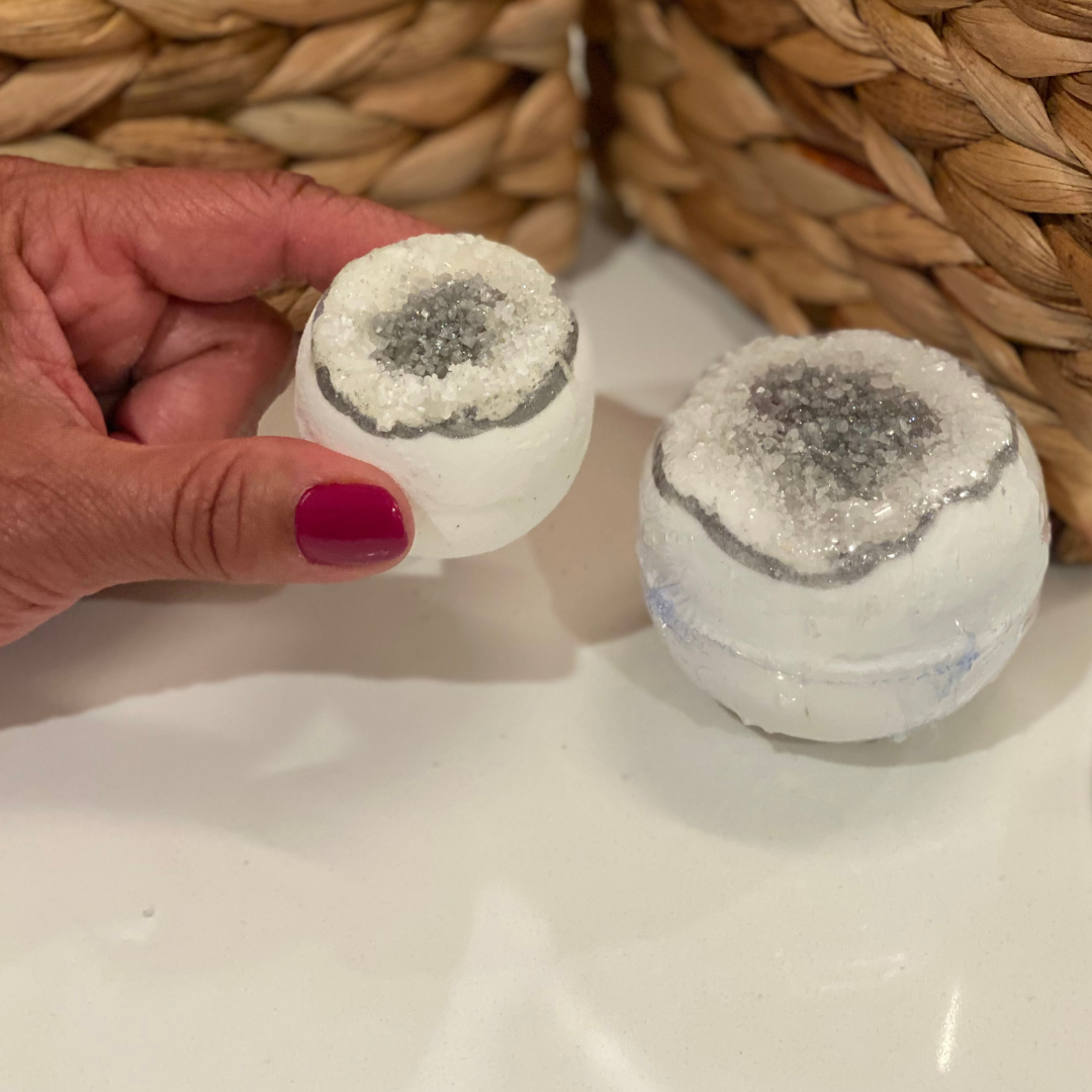 Mini Crystal Geode Bath Bomb
