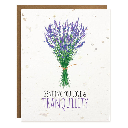 Love & Tranquility Plantable Card