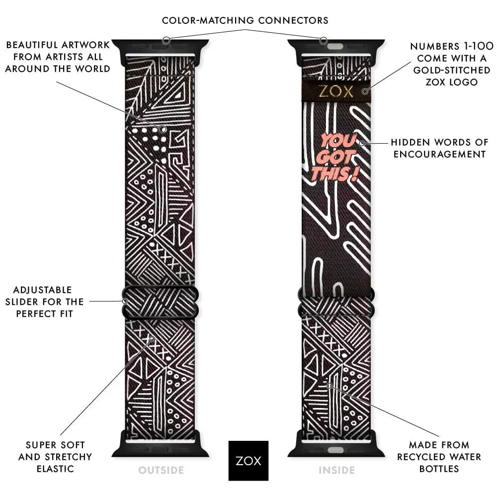 Zox Adjustable Apple Watch Band