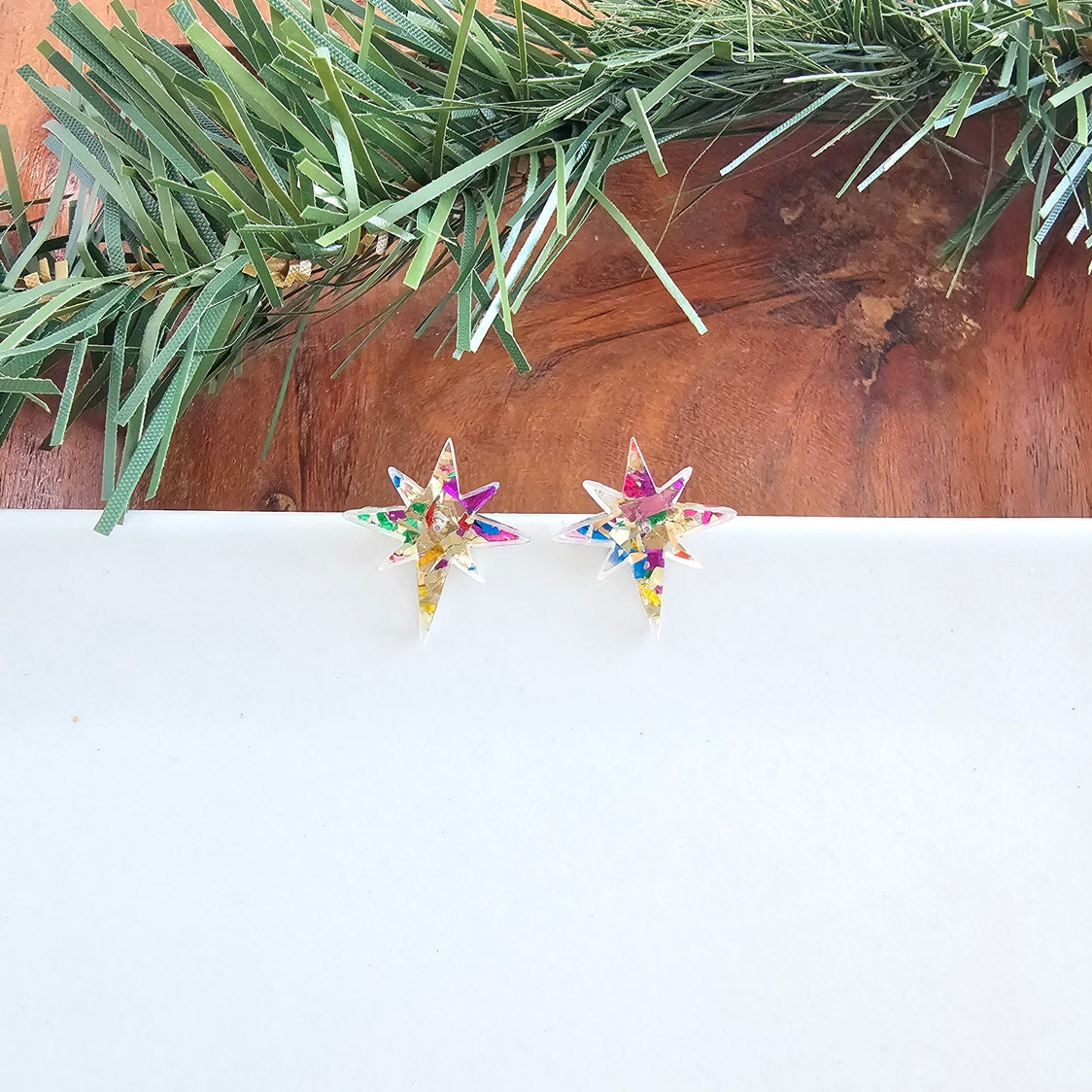 Star Of Bethlehem Stud Earrings